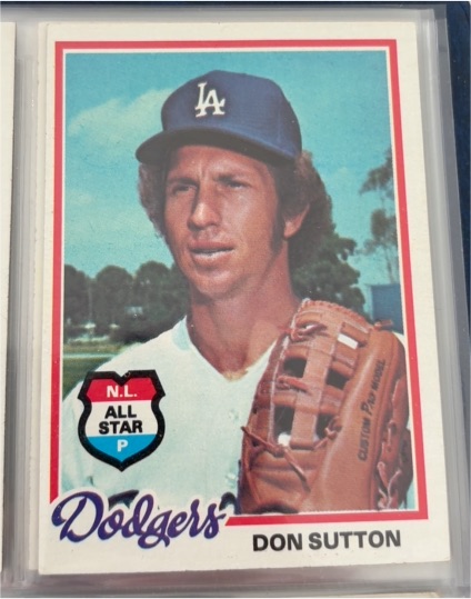 1978 Topps #310 Don Sutton — front