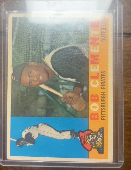 1960 Topps #326 Roberto Clemente — front