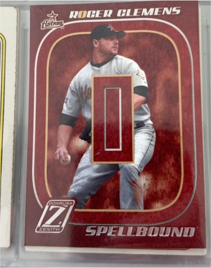 2005 Donruss Zenith #S-7 Roger Clemens Spellbound — front