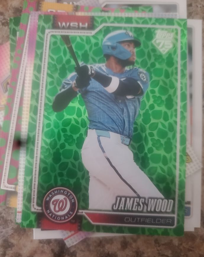 2026 Topps Series 1 #349 James Wood — front