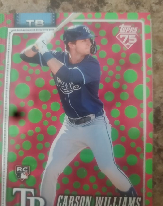 2026 Topps Series 1 #25 Carson Williams — front