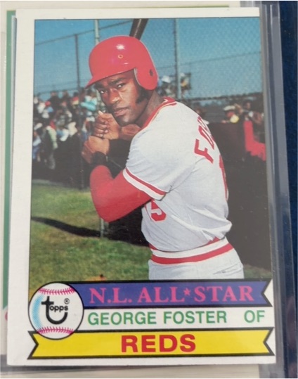 1979 Topps #600 George Foster — front