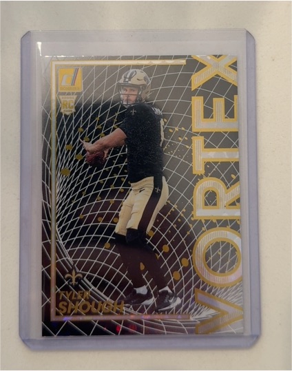 2025 Panini Donruss Vortex #18 Tyler Shough — front