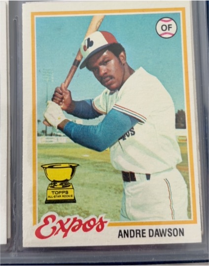 1978 Topps #72 Andre Dawson — front