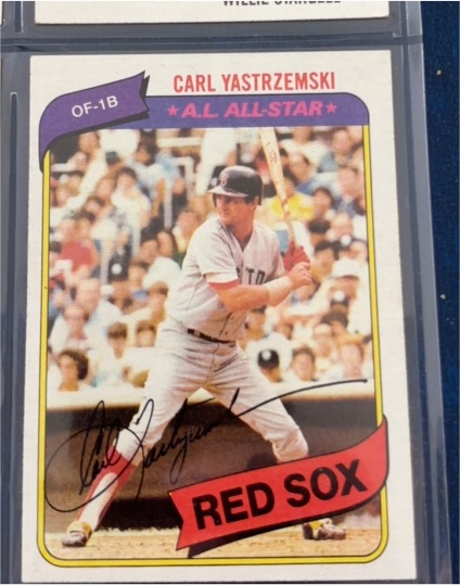 1980 Topps #720 Carl Yastrzemski — front