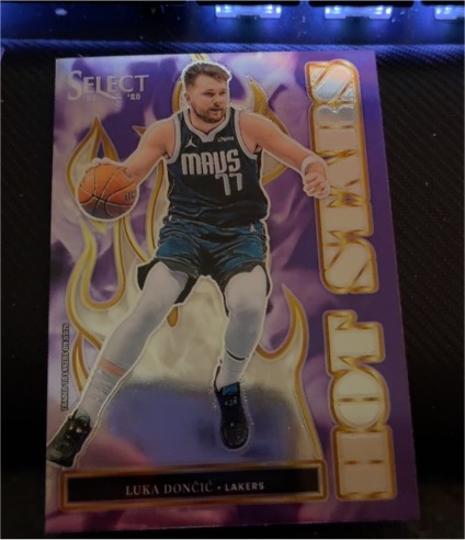 2024-25 Panini Select Hot Stars #3 Luka Dončić — front