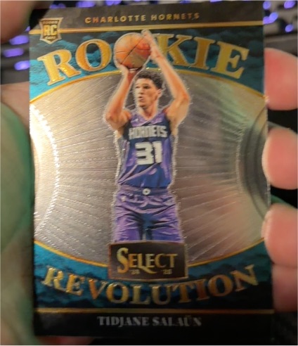 2024-25 Panini Select #6 Tidjane Salaun Rookie Revolution — front