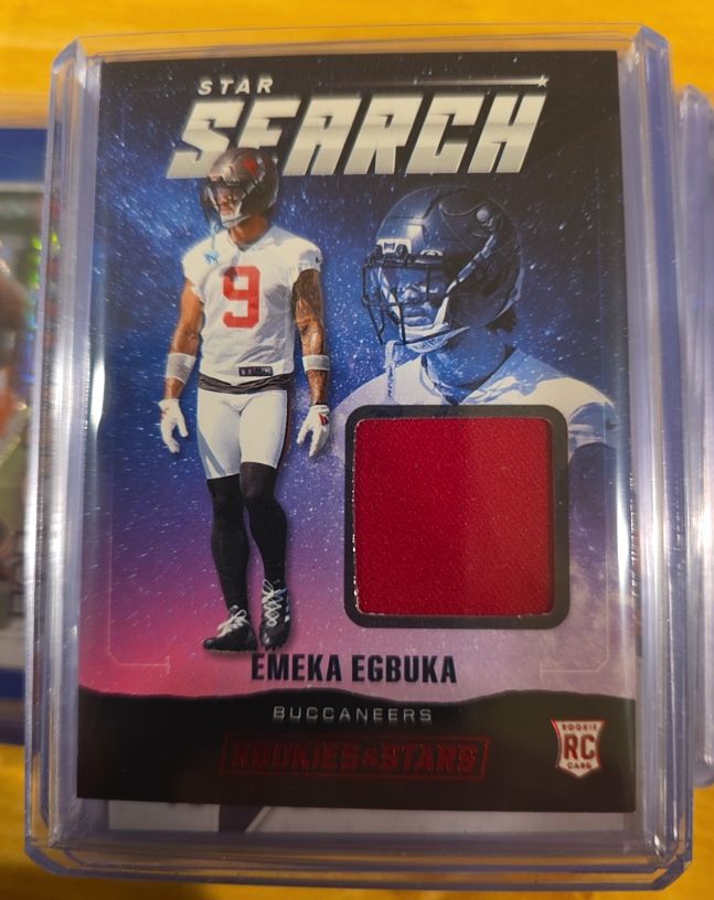 2025 Panini Rookies & Stars Star Search #SS-EEA Emeka Egbuka — front