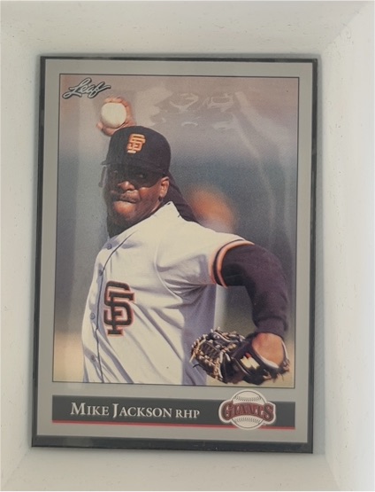 1992 Leaf #481 Mike Jackson — front