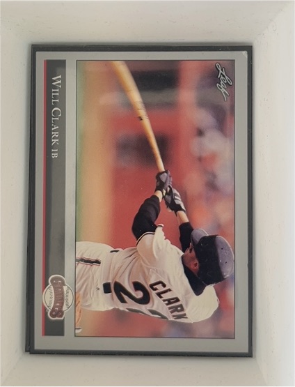 1992 Leaf #241 Will Clark — front
