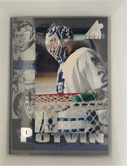 1995-96 Pinnacle #142 Felix Potvin — front