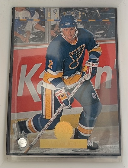 1994-95 Donruss Leaf #461 Al MacInnis — front