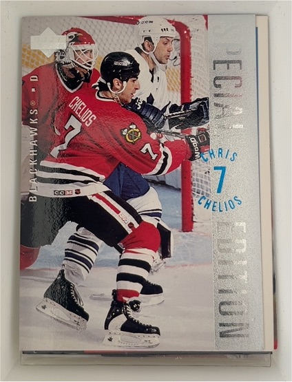 1995-96 Upper Deck Special Edition #SE17 Chris Chelios — front