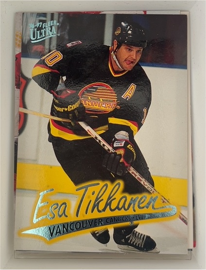 1996 Fleer Ultra #171 Esa Tikkanen — front