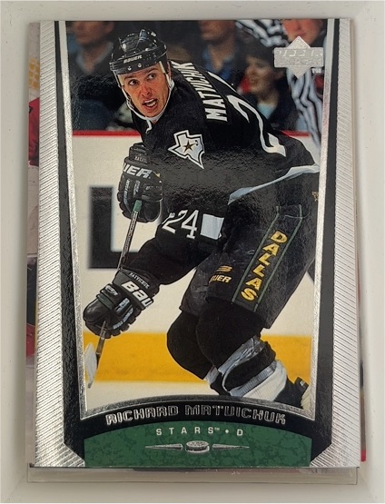 1998-99 Upper Deck #255 Richard Matvichuk — front