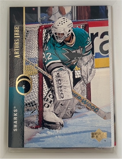 1994-95 Upper Deck #116 Arturs Irbe — front