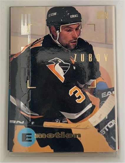 1995-96 SkyBox E-Motion #144 Sergei Zubov — front