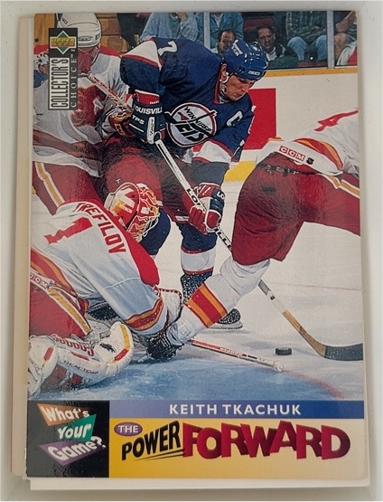1995-96 Upper Deck Collector's Choice #356 Keith Tkachuk — front