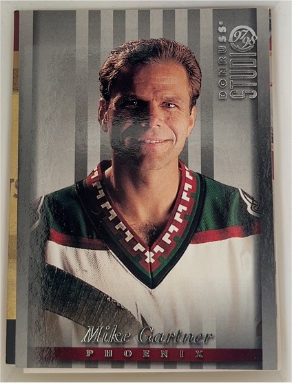 1997-98 Donruss Studio #89 Mike Gartner — front
