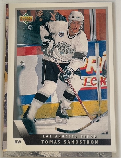 1993-94 Upper Deck #188 Tomas Sandstrom — front
