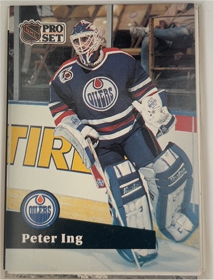 1991-92 Pro Set #388 Peter Ing — front