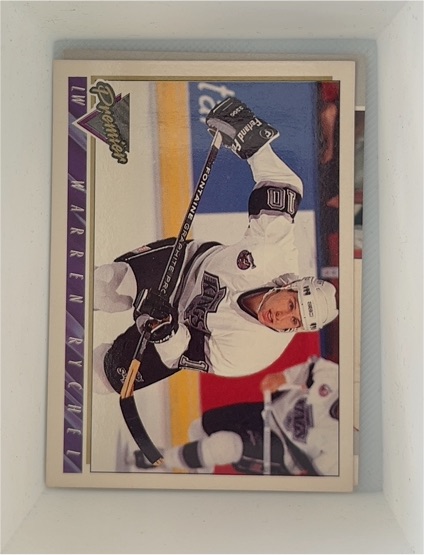1993-94 Topps Premier Gold #266 Warren Rychel — front