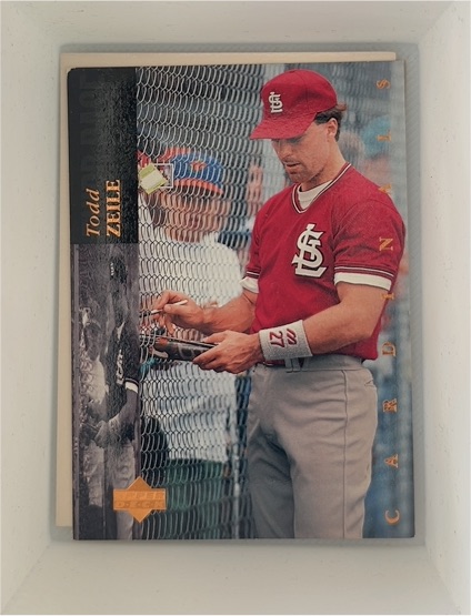 1994 Upper Deck #444 Todd Zeile — front