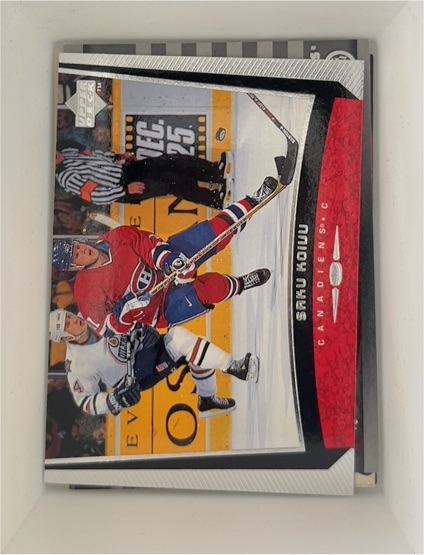 1996-97 Upper Deck #82 Saku Koivu — front