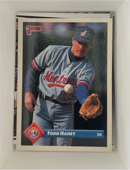 1993 Donruss #342 Todd Haney — front