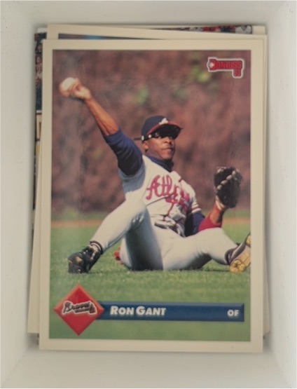 1993 Donruss #210 Ron Gant — front