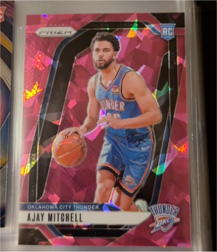 2024-25 Panini Prizm #226 Ajay Mitchell — front