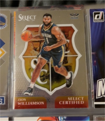2024-25 Panini Select #10 Zion Williamson Select Certified — front