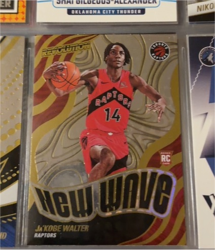 2024-25 Panini Revolution #21 Ja'Kobe Walter New Wave — front
