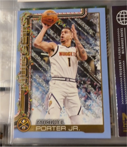 2025-26 Topps Holiday #H82 Michael Porter Jr. — front