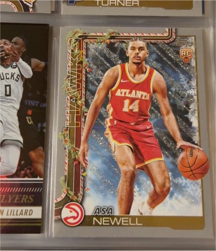 2025-26 Topps #223 Asa Newell — front