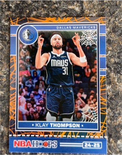 2024-25 Panini Haunted Hoops #85 Klay Thompson — front