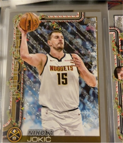 2025-26 Topps Holiday #H78 Nikola Jokic — front