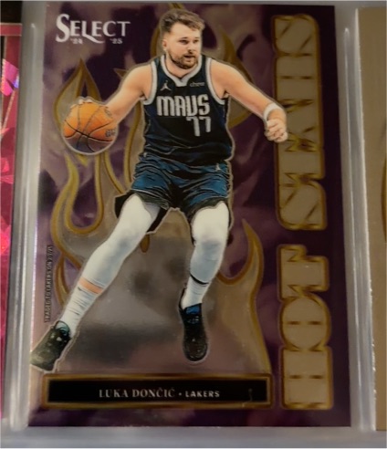 2024-25 Panini Select Hot Stars #3 Luka Dončić — front