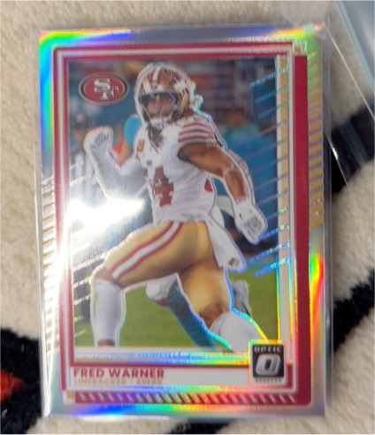 2025 Panini Donruss Optic #99 Fred Warner — front