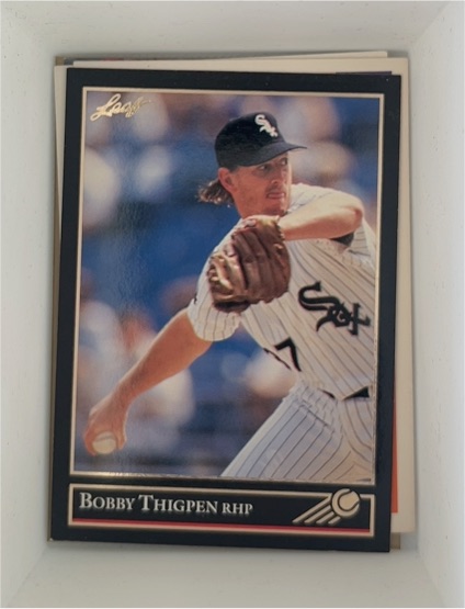 1992 Leaf #210 Bobby Thigpen — front
