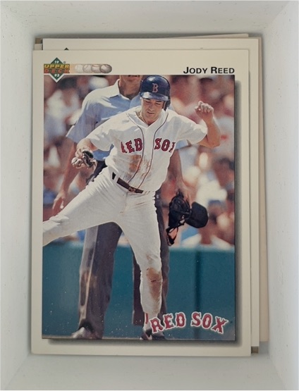 1992 Upper Deck #404 Jody Reed Boston Red Sox — front