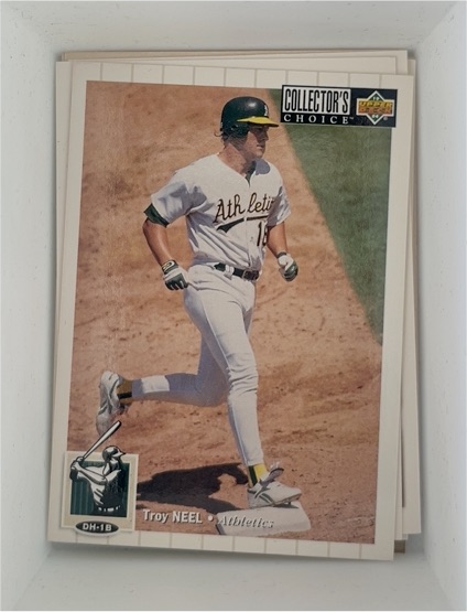 1994 Upper Deck Collector's Choice #215 Troy Neel — front
