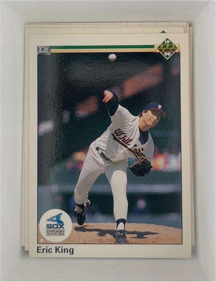 1990 Upper Deck #651 Eric King — front