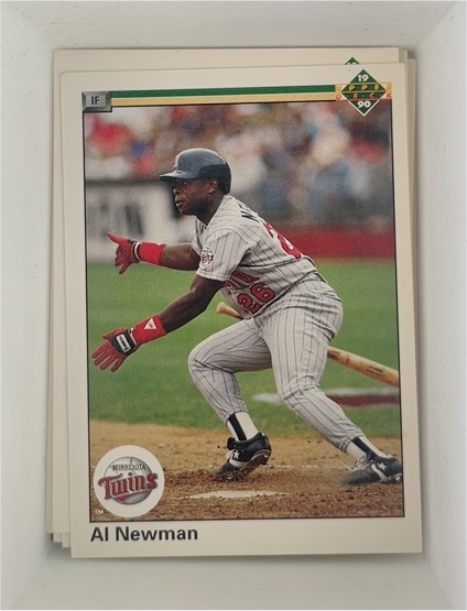 1990 Upper Deck #199 Al Newman — front