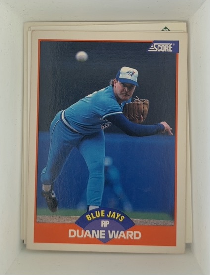 1989 Score #359 Duane Ward — front