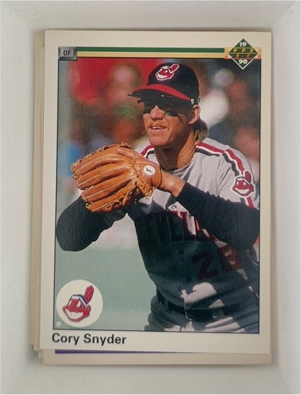 1990 Upper Deck #126 Cory Snyder — front