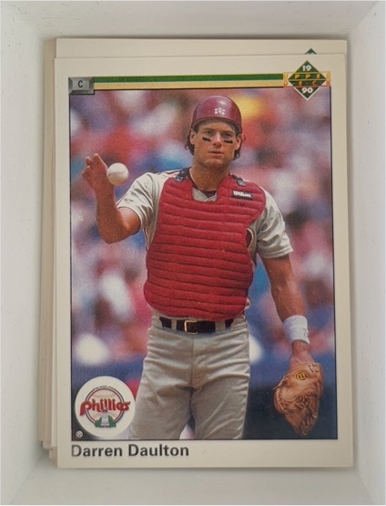 1990 Upper Deck #418 Darren Daulton — front