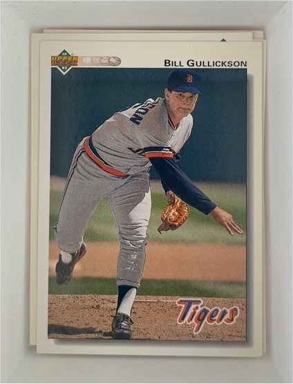 1992 Upper Deck #317 Bill Gullickson — front