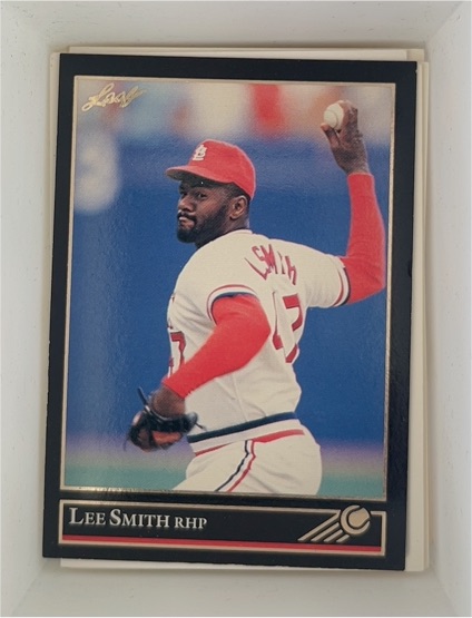 1992 Leaf Black Gold #254 Lee Smith — front