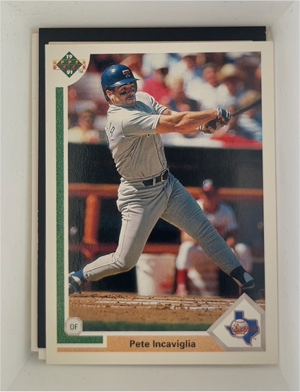 1991 Upper Deck #453 Pete Incaviglia — front